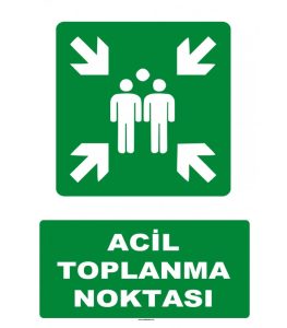 Acil Vücut Duşu - ISO 7010 Güvenlik İşareti Levhası - A5 (14,8x21cm), Kompozit Üzeri Folyo Baskı