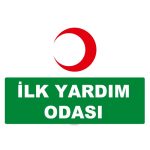 İlk Yardım Odası Yatay Levhası: Güvenlik ve Yönlendirme Tabelası