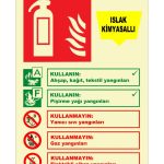 Fosforlu Islak Kimyasallı Yangın Söndürücü Satın Al