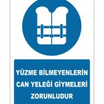 Yüzme Bilmeyenler İçin Uyarı Levhası: Güvenlik ve Görünürlük