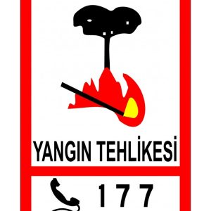 Alo 177 Orman Yangını İhbar Hattı Trafik Levhası Satın Al
