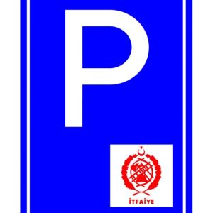 İtfaiye Araçları Park Yeri Levhası - Yüksek Kalite, Hızlı Kargo