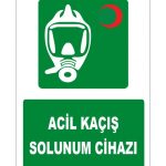 ISO 7010 Acil Kaçış Solunum Cihazı | Güvenliğinizi Sağlayın