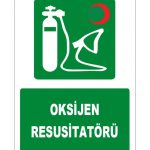 ISO 7010 Oksijen Resusitatörü: Acil Durum Solunum Cihazı