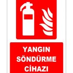 ISO 7010 Yangın Söndürme Cihazı: Acil Durum Güvenlik İşareti