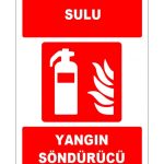 ISO 7010 Sulu Yangın Söndürücü - Güvenilir ve Etkili Koruma