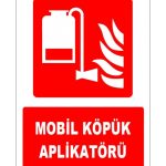 ISO 7010 Uyumlu Mobil Köpük Aplikatörü - Yangın Söndürücü